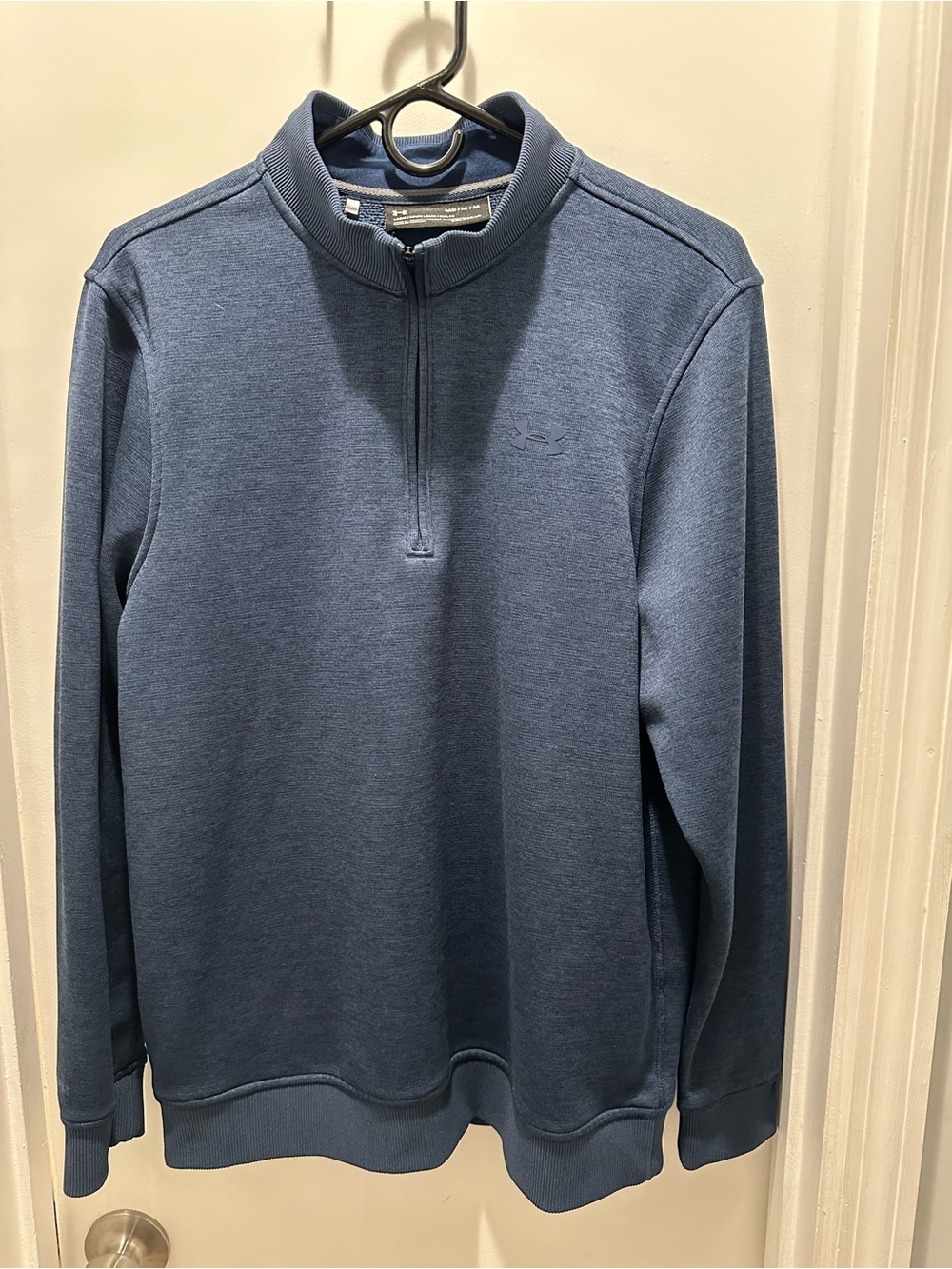 Under Armour Men’s Blue Quarter-Zip Sweater